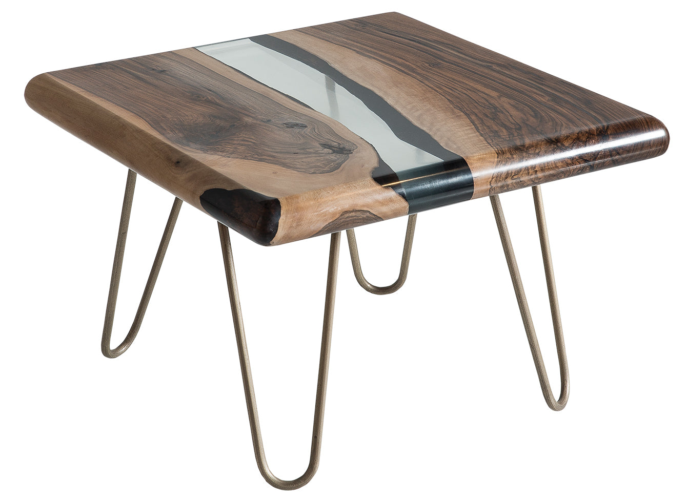 Epoxy kvadrat sidebord