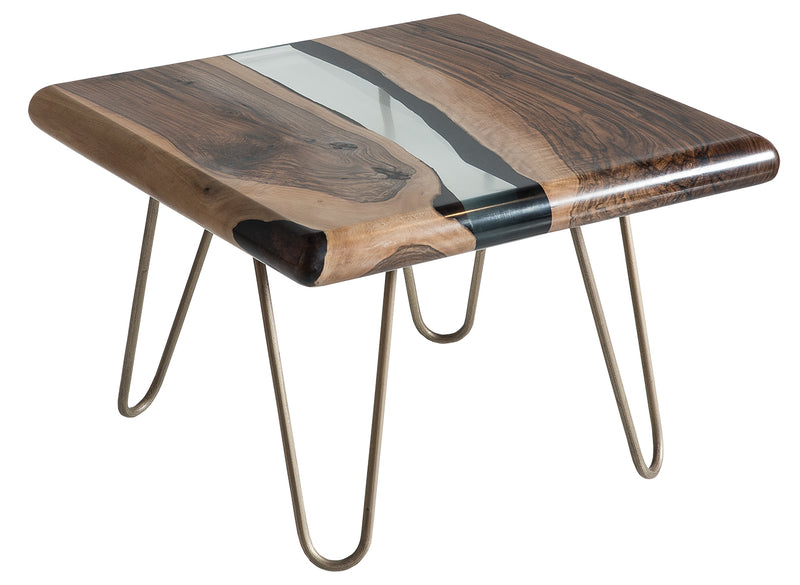 Epoxy kvadrat sidebord